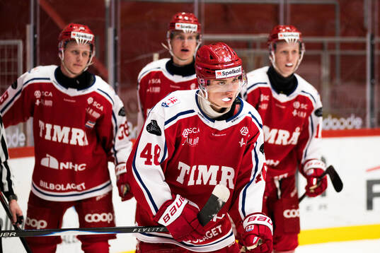 Timrås David Slacik jublar