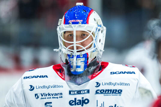 Oskarshamns målvakt Olof Glifford