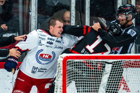 Oskarshamns Ludvig Östman och Nybros Emil Forslund