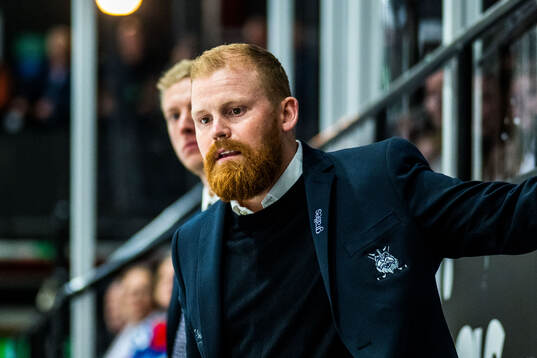 Nybros assisterande tränare Robin Wengdahl