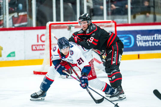 Oskarshamns Hampus Karlsson och Nybros Elias Stenman