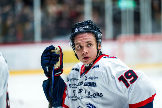 Oskarshamns Linus Nyman deppar