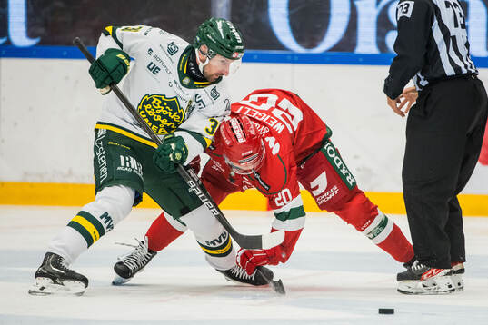 Björklövens Albin Lundin och Moras Georg Weigelt