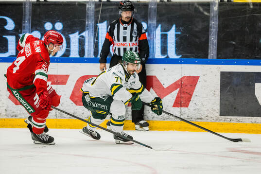 Moras Oskar Lindgren och Björklövens Gustav Possler