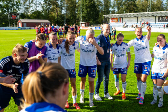 IFK Norrköpings spelare jublar