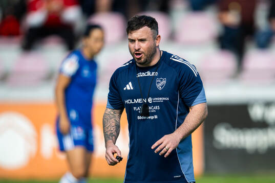 IFK Norrköpings assisterande tränare Rob Clark