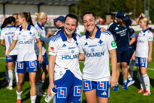 IFK Norrköpings Deborah-Anne De la Harpe och Carrie Jones