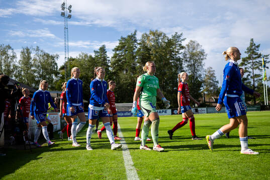 Vittsjös och IFK Norrköpings spelare gör entré