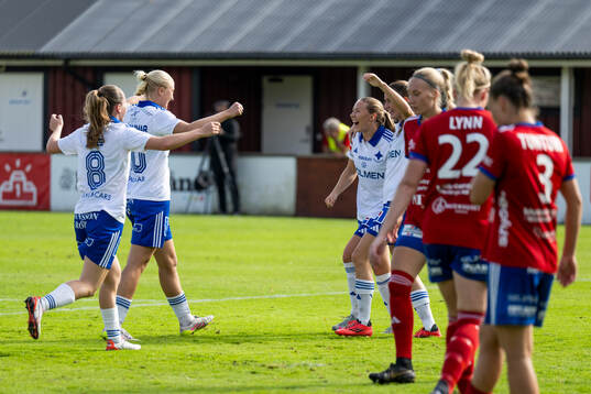 IFK Norrköpings Svea Rehnberg och Paula Broddner Klingspor