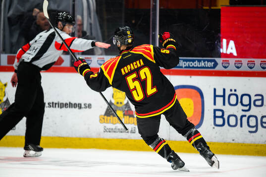 Brynäs Jack Kopacka jublar