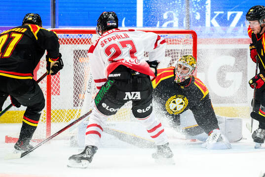 Brynäs målvakt Damian Clara