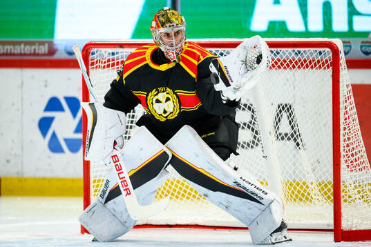 Brynäs målvakt Damian Clara