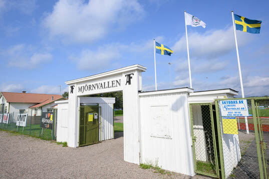 Vybild över Mjörnvallen