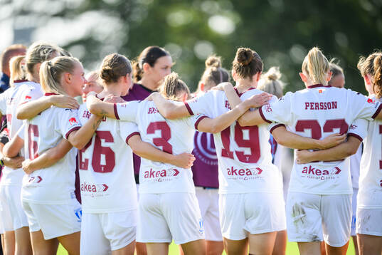 Malmö FFs spelare jublar