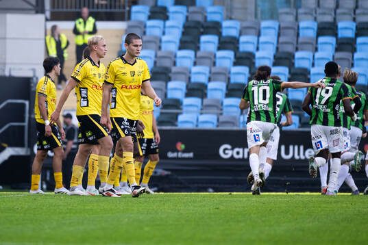 Elfsborgs spelare deppar