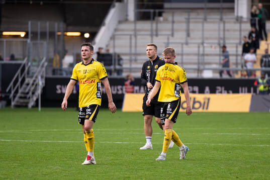 Elfsborgs Jens Jakob Dyhr Thomasen och Ari Sigurpálsson