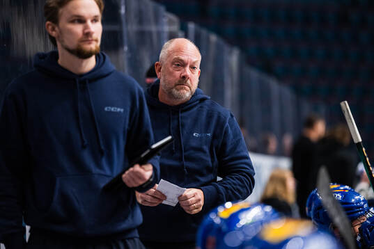 Djurgårdens tränare Rickard Hårdstam