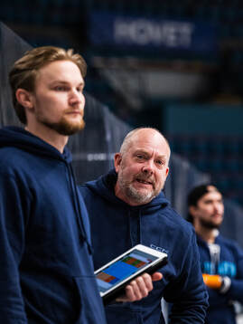 Djurgårdens tränare Rickard Hårdstam