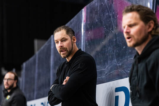 Färjestads tränare Johan Fransson