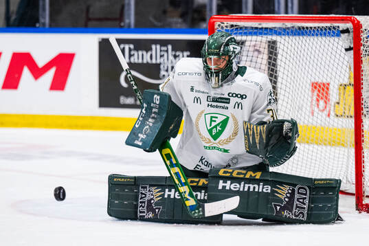 Färjestads målvakt Ida Boman