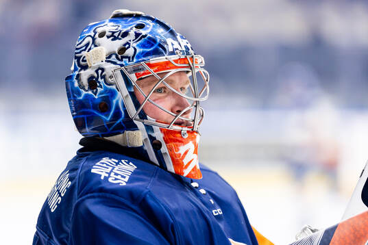 Växjös målvakt Ludvig Persson