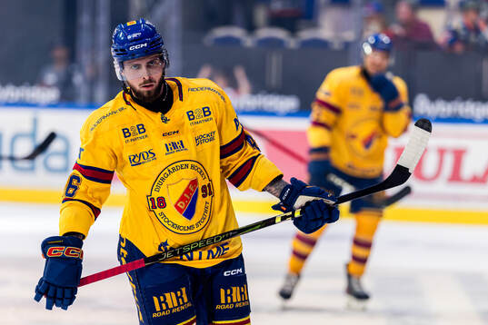 Djurgårdens Albin Grewe deppar