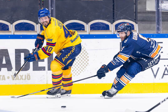 Djurgårdens Jacob Josefson och Växjös Petter Granberg