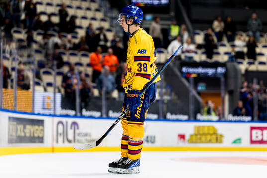 Djurgårdens Victor Eklund deppar
