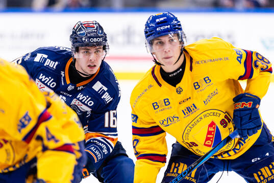 Växjös Ville Svensson och Djurgårdens Victor Eklund
