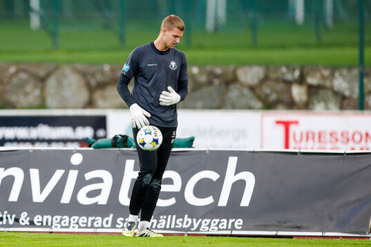 Trelleborgs målvakt Mathias Nilsson