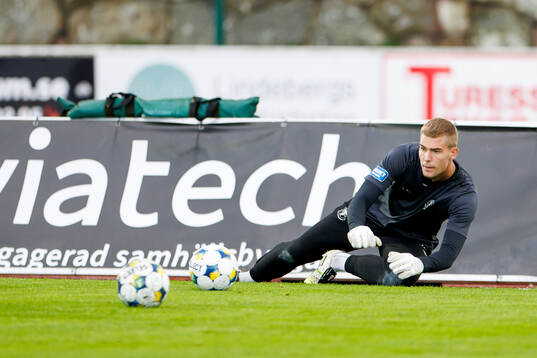 Trelleborgs målvakt Mathias Nilsson