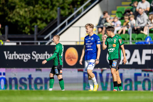 Trelleborgs Axel Vidjeskog och Varbergs Isak Vidjeskog