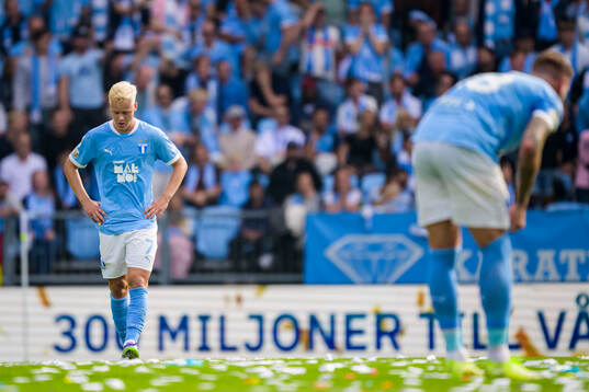 Malmö FFs Otto Rosengren deppar