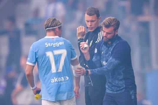 Malmö FFs Jens Stryger Larsen får vård