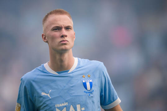 Malmö FFs Daniel Gudjohnsen