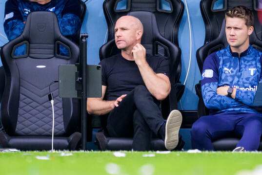 Malmö FFs huvudtränare Henrik Rydström