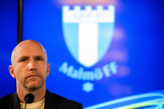 Malmö FFs huvudtränare Henrik Rydström