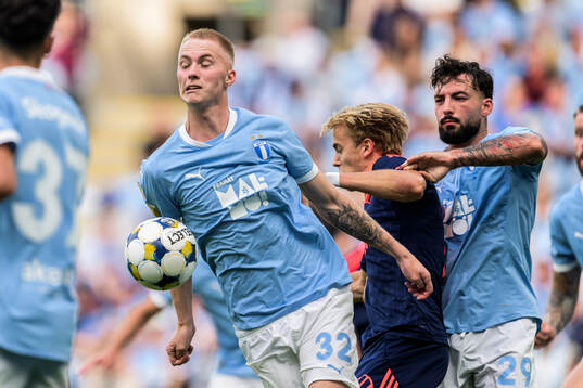Malmö FFs Daniel Gudjohnsen
