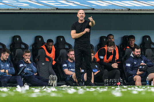 Malmö FFs huvudtränare Henrik Rydström