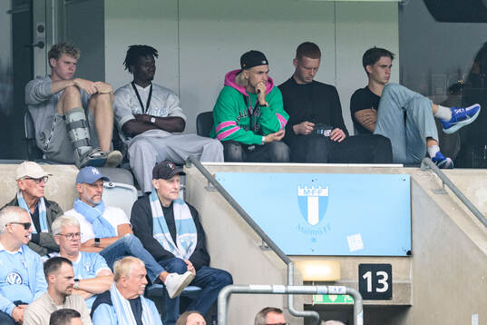Malmö FFs Malte Frejd Pålsson, Salifou Soumah, Arnor