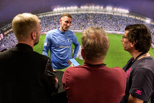 Malmö FFs målvakt Robin Olsen