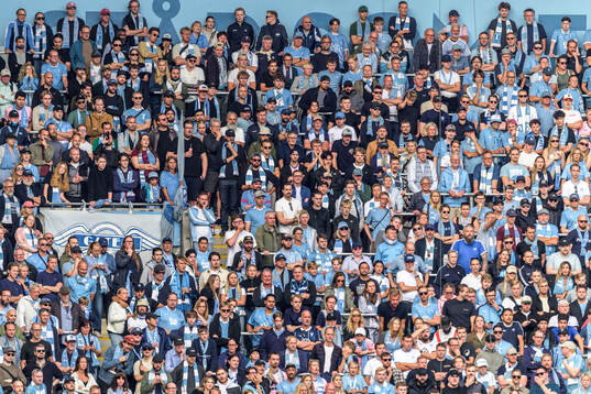 under fotbollsmatchen i Allsvenskan mellan Malmö FF och