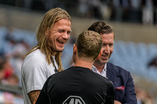 Malmö FFs målvakt Johan Dahlin