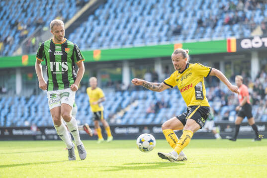 GAIS Gustav Lundgren och Elfsborgs Niklas Hult