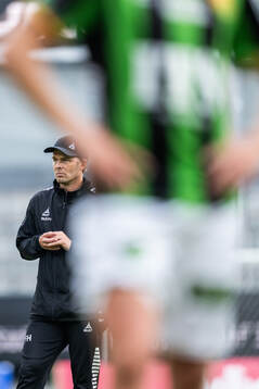 GAIS tränare Fredrik Holmberg