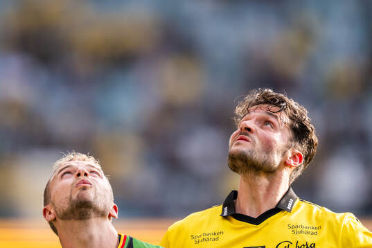 GAIS Gustav Lundgren och Elfsborgs Daniel Granli