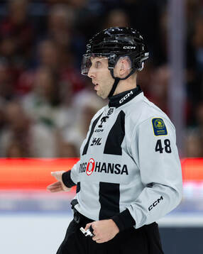 Linjedomare Philip Hanning