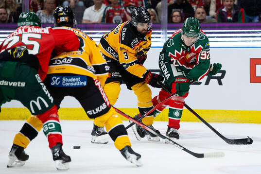 Luleås Frederic Allard och Frölundas Filip Cederqvist
