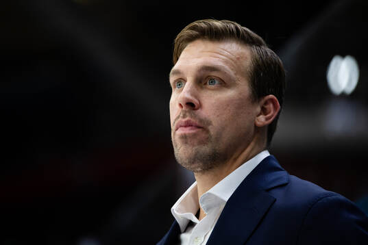 Frölundas assisterande tränare Martin Sandgren