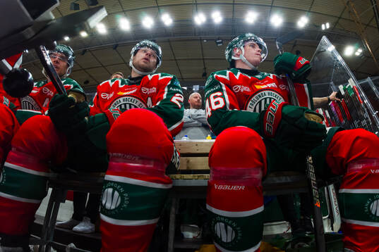Frölundas Christian Folin och Dominik Egli